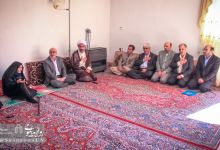 گزارش تصویری |بمناسبت روز بزرگداشت شهدا  دیدار رئیس دانشگاه و معاونین  با خانواده شهید خانلرخانی 